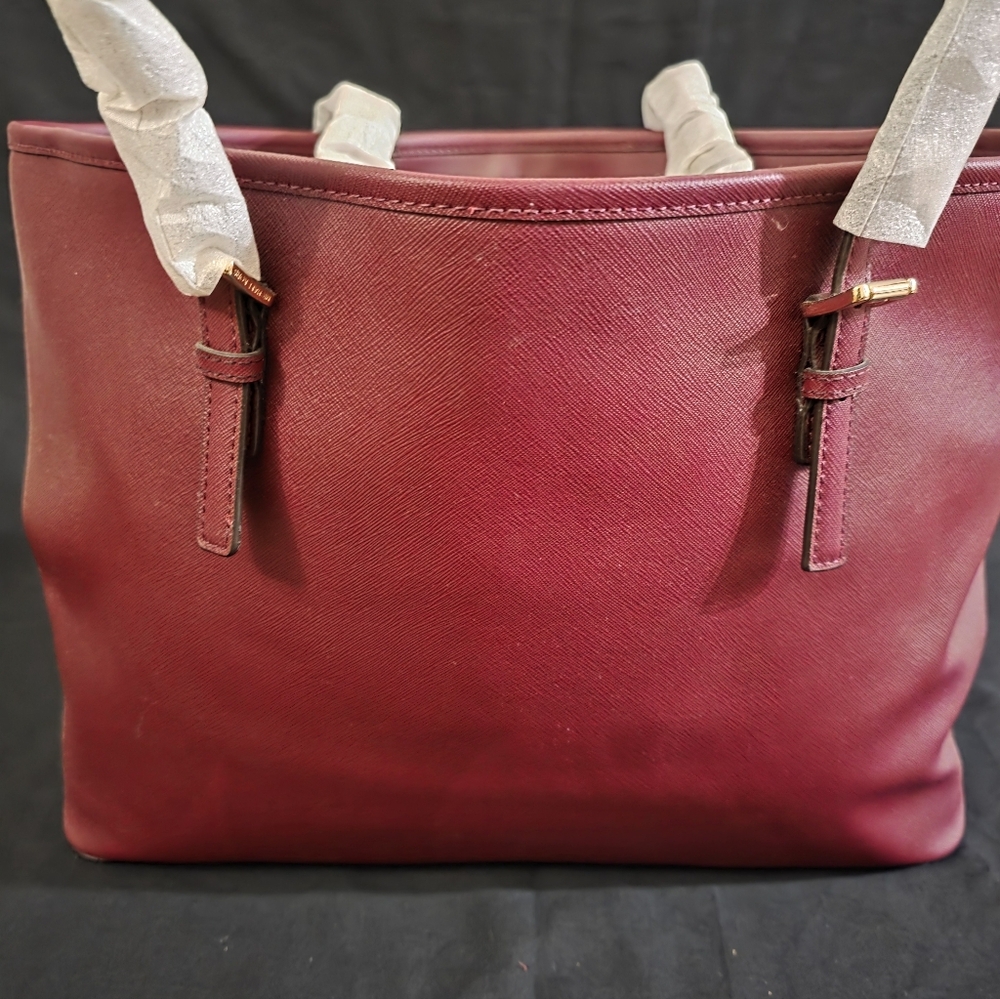 Michael Kors Burgundy Shoulder Bag - Picture 2 of 4